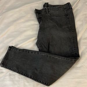 Wassio black mid-rise jegging